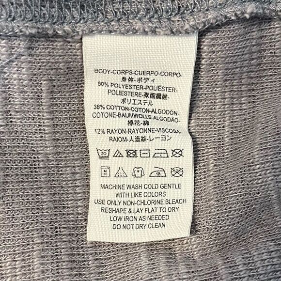 We the Free People Gray Split Back Turtleneck - Picture 8 of 10